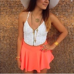 LF Paper Hearts skirt